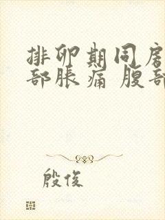 排卵期同房后胸部胀痛 腹部隐痛封面