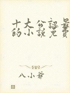 十大公认最好看的小说免费封面