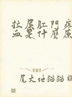 拉屎肛门疼擦出血是什么原因