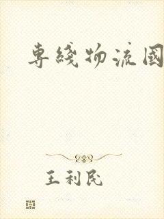 专线物流国内封面