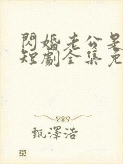 闪婚老公是首富短剧全集免费版