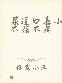 尿道口长小肉粒不痛不痒封面