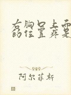 右胸口上面一点的位置疼是怎么回事