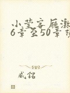 小莹客厅激情46章至50章视