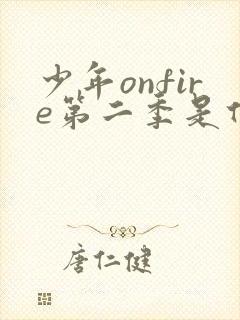 少年onfire第二季是什么时候播出的封面
