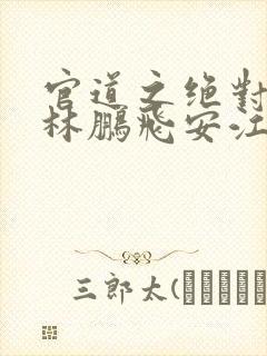 官道之绝对权力林鹏飞安江txt小说