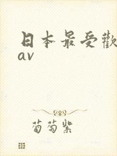 日本最受欢迎的av