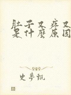 肚子又疼又拉稀是什么原因封面