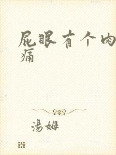 屁眼有个肉球很痛