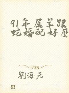 91年属羊跟属蛇婚配好么封面