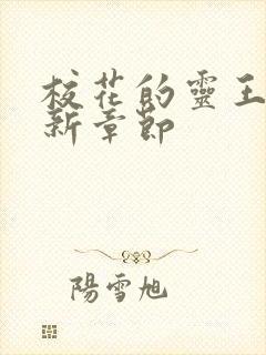 校花的灵王保镖新章节