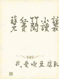 薛红竹小说全文免费阅读最新章节