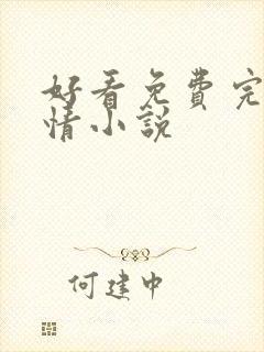 好看免费完结言情小说