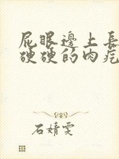 屁眼边上长了个硬硬的肉疙瘩