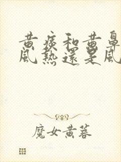 黄痰和黄鼻涕是风热还是风寒