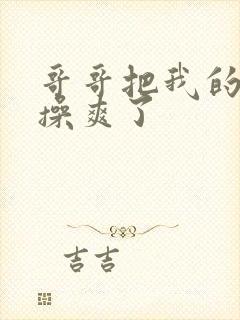 哥哥把我的逼逼操爽了