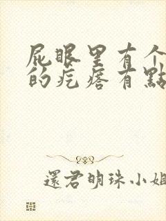 屁眼里有个硬硬的疙瘩有点疼