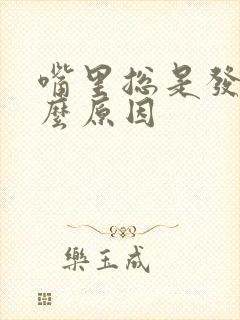 嘴里总是发苦什么原因