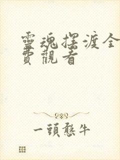 灵魂摆渡全集免费观看