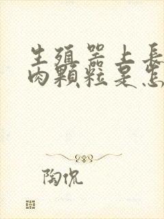 生殖器上长了个肉颗粒是怎么回事封面