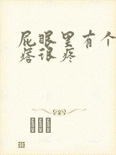 屁眼里有个硬疙瘩很疼