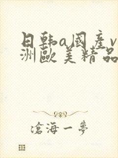 日韩a国产v亚洲欧美精品