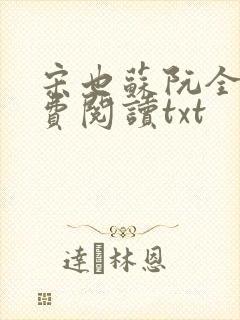 宋也苏阮全文免费阅读txt