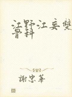 江野江妄双男主骨科封面