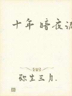 十年 暗夜流光