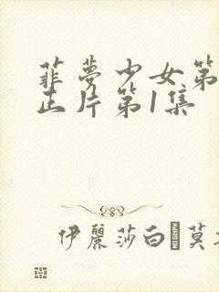 菲梦少女第3季正片第1集