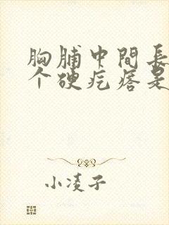 胸脯中间长了一个硬疙瘩是怎么回事封面