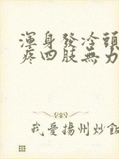 浑身发冷头晕头疼四肢无力封面