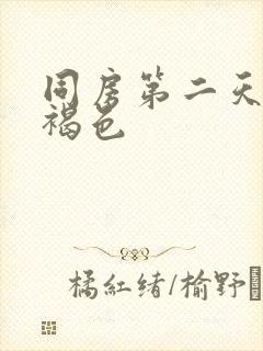 同房第二天出血褐色封面