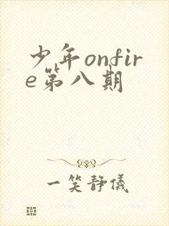 少年onfire第八期