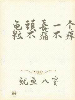 龟头长一个小肉粒不痛不痒