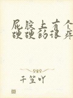 屁股上有个疙瘩硬硬的很疼封面