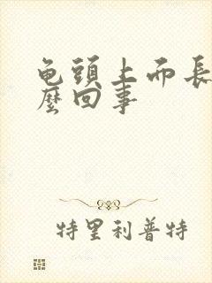 龟头上面长痘怎么回事封面