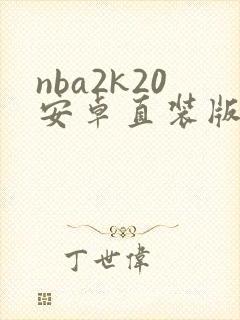 nba2k20安卓直装版下载