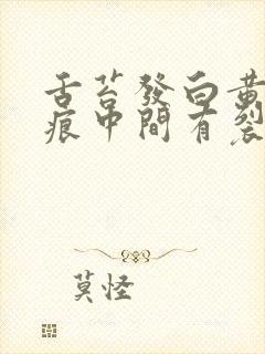 舌苔发白黄有齿痕中间有裂纹怎么回事封面