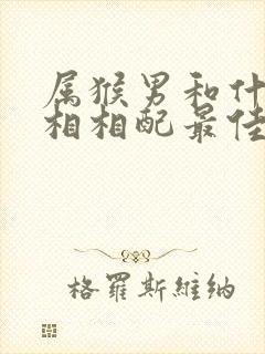 属猴男和什么属相相配最佳