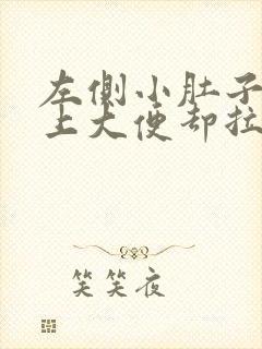 左侧小肚子疼想上大便却拉不出来是咋回事