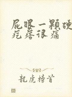 屁眼一颗硬硬的疙瘩很痛封面