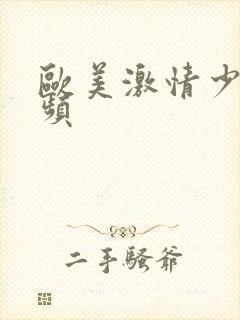 欧美激情少妇视频