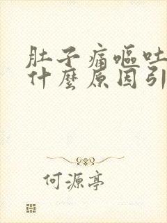 肚子痛呕吐不拉什么原因引起的