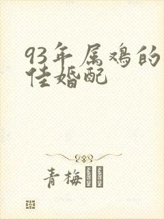 93年属鸡的最佳婚配