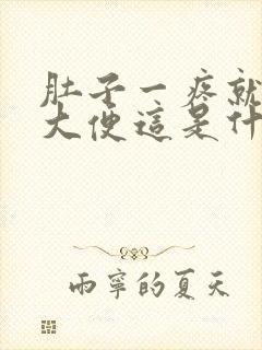 肚子一疼就要拉大便这是什么原因