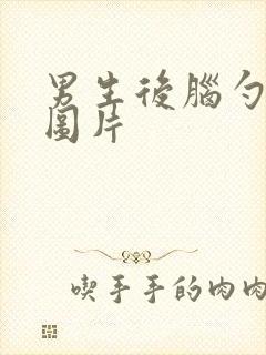 男生后脑勺发型图片