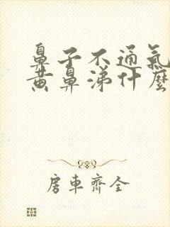 鼻子不通气还有黄鼻涕什么原因