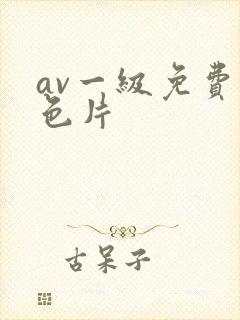 av一级免费黄色片