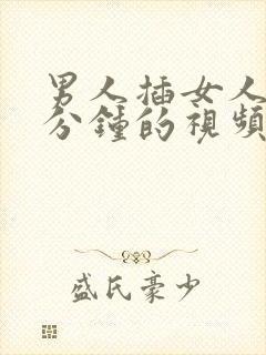 男人插女人的十分钟的视频